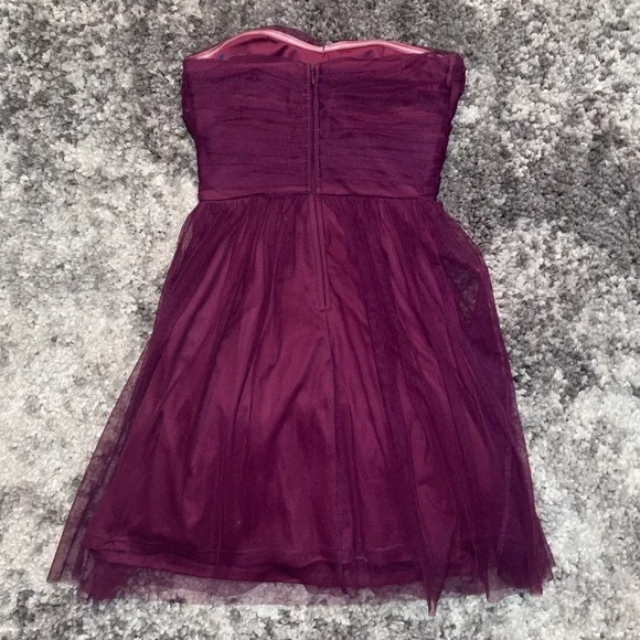Purple Strapless Cocktail Dress!👗 - Picture 2 of 2